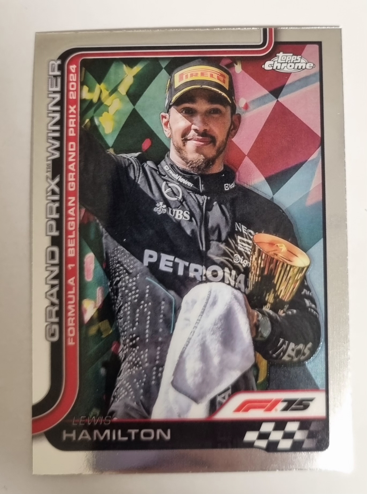 2025 F1 루이스 해밀턴 카드 TOPPS CHROME 카드 탑스 크롬
