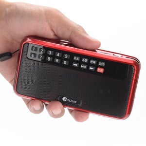 다기능 휴대용 라디오 디지털 fm 라디오 충전식 어르신 캠핑