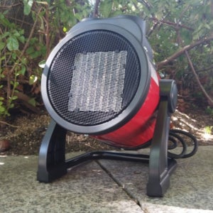 강력 전기 팬 히터 핸들형 사무실 히터 겨울 난방기구