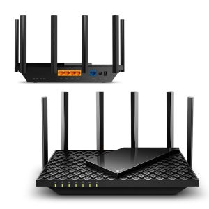 티피링크 Wi-Fi 6E 기가비트 유무선 공유기 트라이밴드 와이파이 인터넷 공유기 Archer AXE75