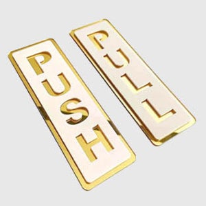 인테리어 문안내 표지판 당기 문개폐 표지판 사무실 매장