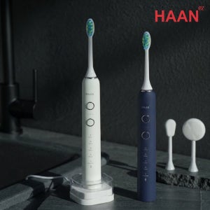 [26년형 IPX7 완전방수] 한경희 프리미엄 무선 음파 전동칫솔 휴대용 잇몸케어