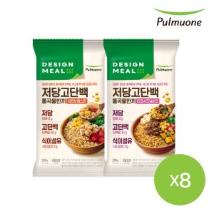 풀무원 저당고단백 통곡물한끼 200gX8개