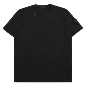 디몬트 몽클레어 남성 넥라인 자수 로고 반팔(블랙) 8C00017 89AYW 999