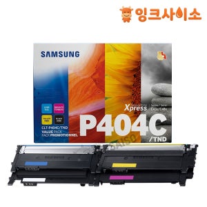CLT-P404C 삼성 정품 토너 4색 SET SL-C430 SL-C432