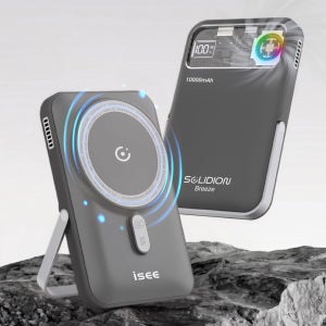 아이시 솔리디온 브리즈 준고체 보조배터리 맥세이프 쿨링 3in1 워치충전 거치대 10000mAh