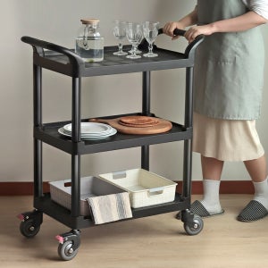 튼튼한 3단 이동카트 서빙카트 고급형