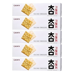 크라운제과 참크래커 56g, 5개