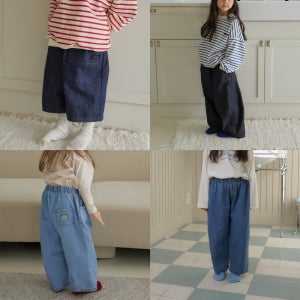 아기 유아 아동 키즈 봄 청바지 데님팬츠