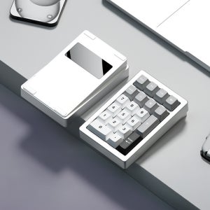 MURU PANDA20 v2 알루미늄 기계식 숫자 넘버 텐키 키패드 갤럭시 실버 (완제품)