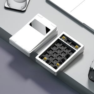 MURU PANDA20 v2 알루미늄 기계식 숫자 넘버 텐키 키패드 갤럭시 실버 (베어본)