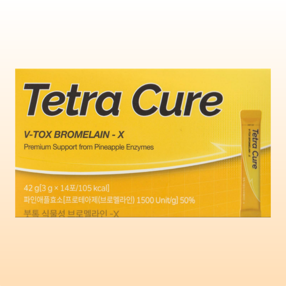 테트라큐어 붓톡 식물성 브로멜라인
