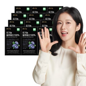 [휴온스N] 엘루비 NFC 유기농 블루베리 100% 14포, 12개