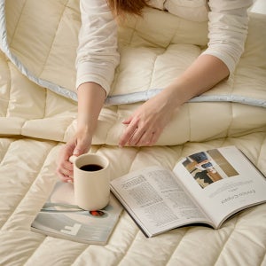 [차렵이불] 프리마로프트 바이오 차렵 비건구스 Q (차렵이불 1장+베개커버 2장)