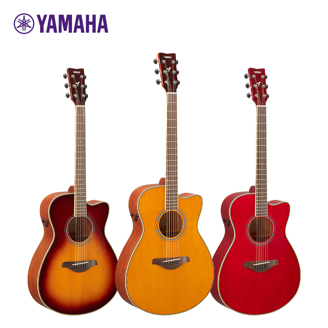 Yamaha 야마하 트랜스 어쿠스틱 FSC-TA 탑솔리드 스프러스 콘서트바디 어쿠스틱 통기타