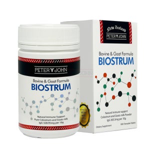 뉴질랜드 피터앤존 바이오스트럼 (초유+산양유) 300정, 6개