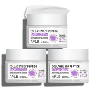 APLB 콜라겐 EGF 펩타이드 페이셜 크림 장벽 얼굴보습 탄력 55ml, 3개