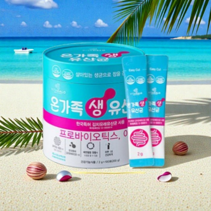 <b>비타할로</b> 온가족 생 유산균, 300g, 1개