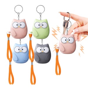 DHMK(대한민국) 부엉이 경보기 호신용 랜턴 여성 아동 어린이 휴대용 호신용품 인쇄가능