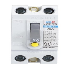 누전차단기 SCH32 20A 25KA8840848