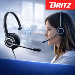 브리츠 Mono 블루투스 헤드셋 핸즈프리 노이즈리덕션 HF10BT