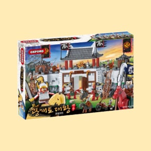 옥스포드 JK-34632 영웅 광개토대왕 공성대전 유아 어린이 블록놀이 장난감