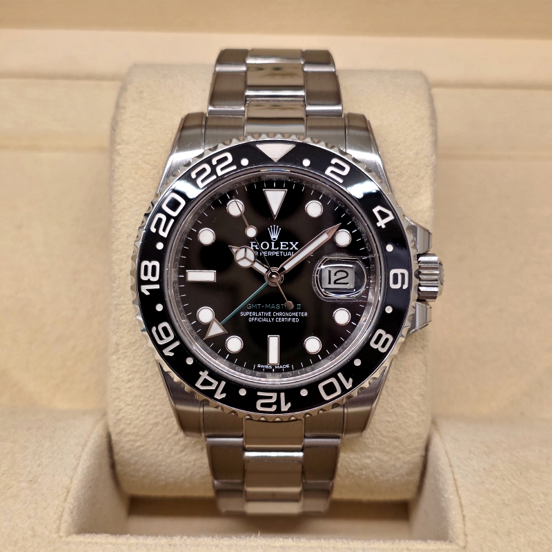 롤렉스 GMT마스터2 블랙 40mm 스틸 116710LN