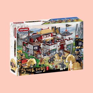 옥스포드 JK-34635 영웅 광개토대왕 위례성전투 유아 어린이 블록놀이 장난감