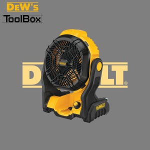 디월트 20V MAX 충전 선풍기 DCE512N 무선 캠핑 야외 선풍기 베어툴