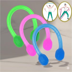 스트레칭 젤리밴드 실리콘 근력밴드 튜닝밴드 가정 요양원 재활운동 홈트레이닝 탄력밴드