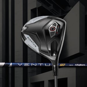 캘러웨이 퀀텀 맥스 드라이버 후지쿠라 벤투스 벨로코어 샤프트 피팅 9도 TR 블루