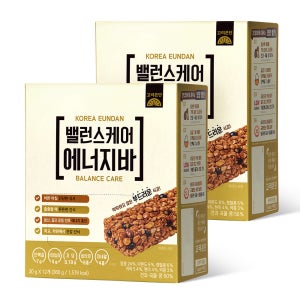고려은단 밸런스케어 에너지바 30G 12개입, 2개