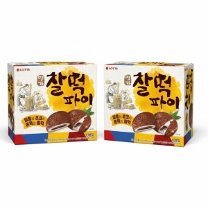 롯데 명가찰떡파이 오리지날 10입 350g 2개