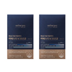 에스더포뮬러 여에스더 뇌 유산균 450mg 30캡슐 2개