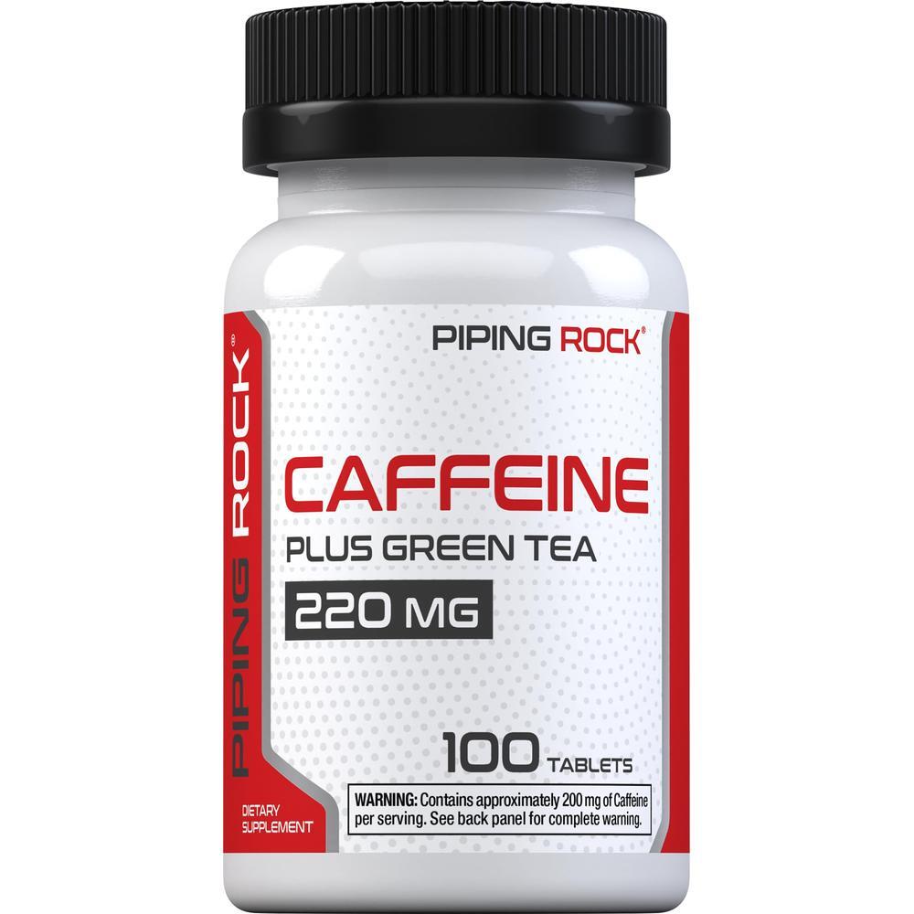 카페인 200mg 100정 <b>녹차 추출물</b> 포함