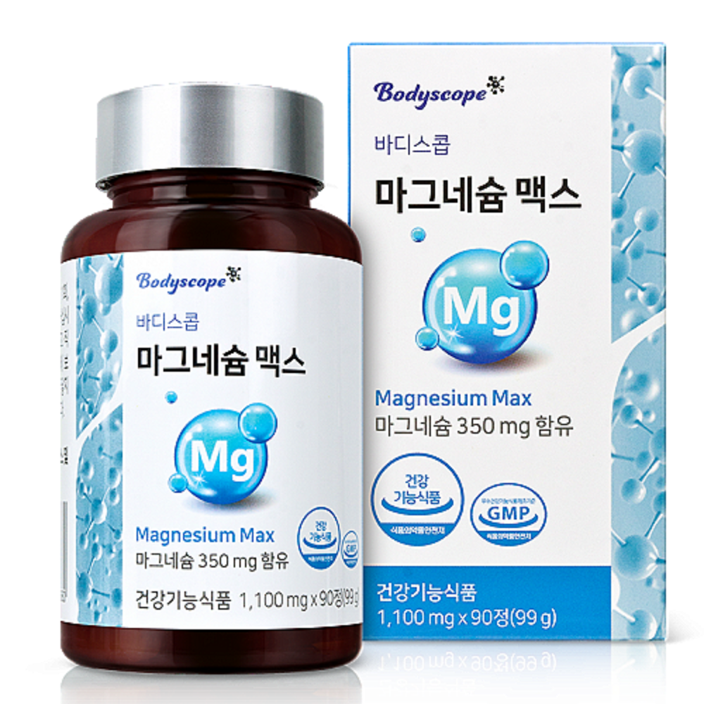 <b>바디스콥</b> 마그네슘 맥스 90정