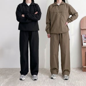 집업트레이닝셋업 봄트레이닝세트 여자추리닝세트 빅사이즈