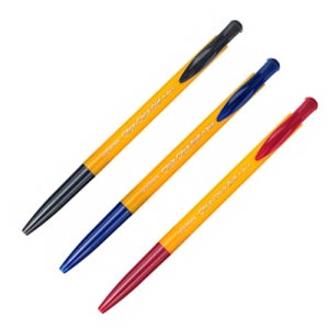 문화 클릭클릭볼펜(0.7mm/흑/12개입) 1다스