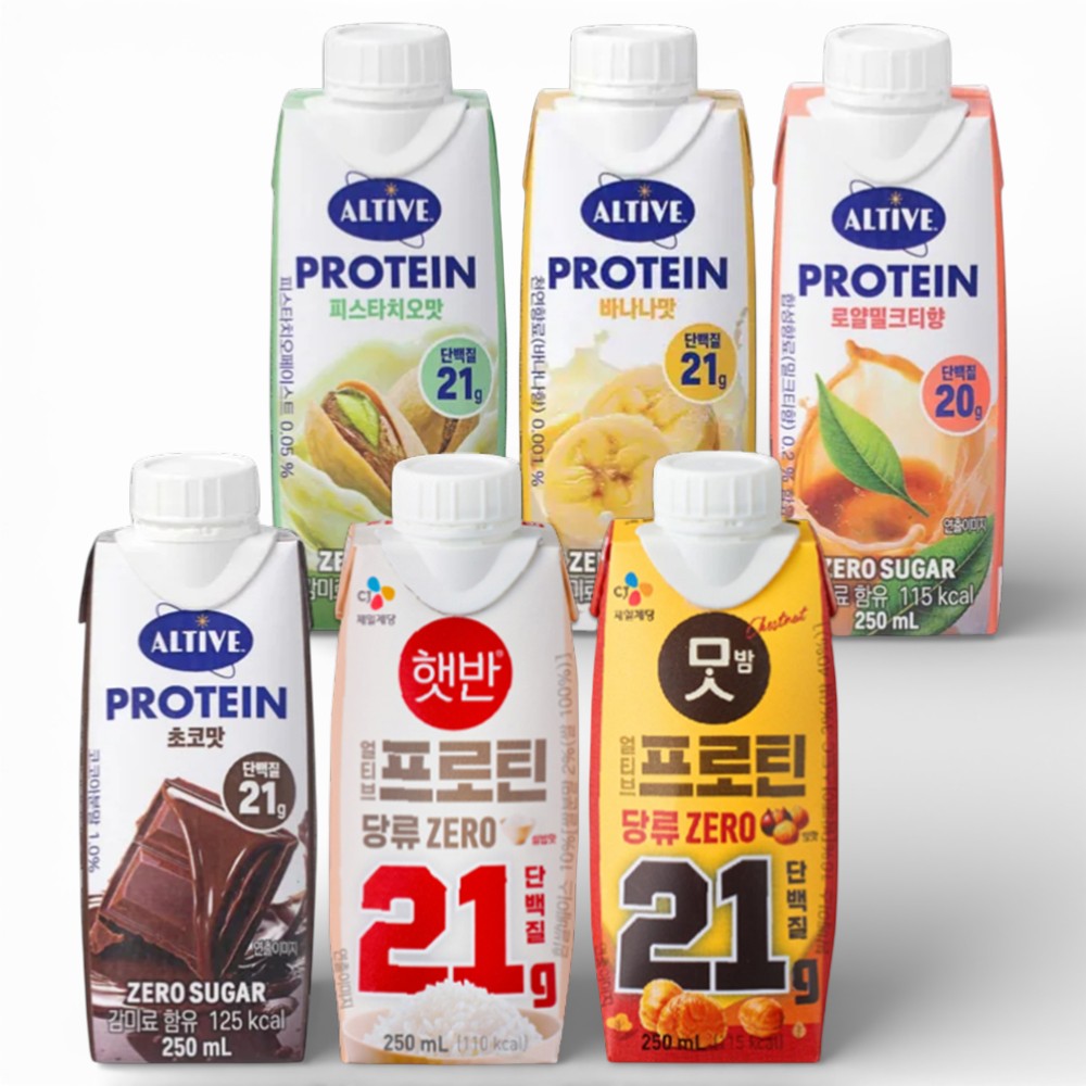 얼티브 프로틴 초코맛 제품 이미지