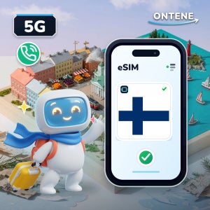 핀란드 이심 5G 매일 총량 무제한 로밍 국제 전화 eSIM
