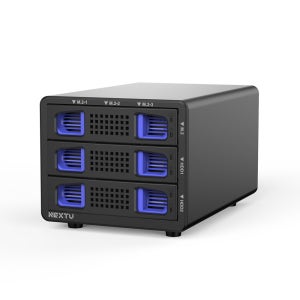 NEXT-933TC-HB 하디온 S1 3베이 UBS3.2 Gen2 하이브리드 NVMe + HDD/SSD 데이터 스토리지