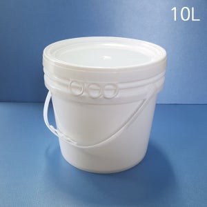 10L백색 바케스 원형벌크통 10L, 통만구매 1개, 1개