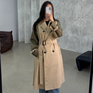 26SS 막스마라 WKDCANASTA 리버시블 발수 개버딘 트렌치코트 024 베이지