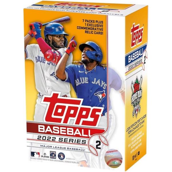 MLB 카드 야구 수집품 2022 탑스 시리즈 2 블래스터 박스