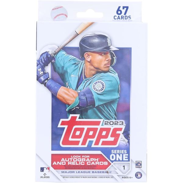 MLB 카드 스포츠 야구 2023 탑스 시리즈 1 행거 팩