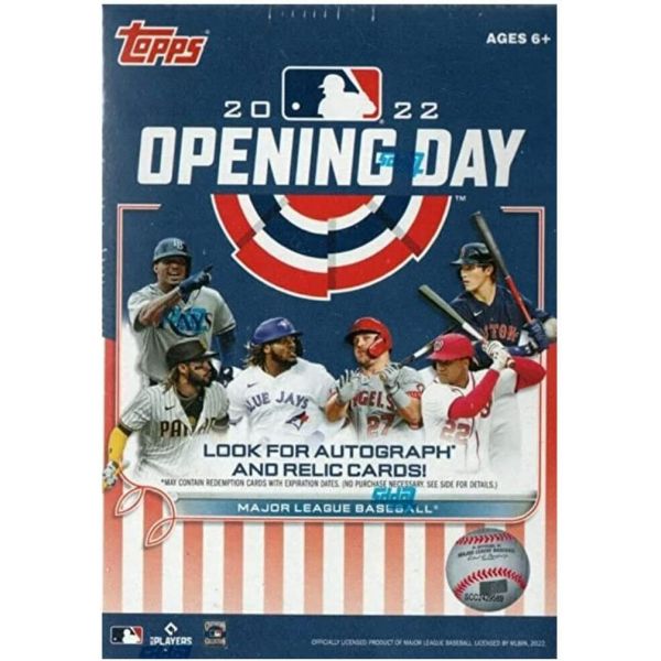 MLB 카드 야구 스포츠 2022 탑스 개막전 밸류 박스22팩