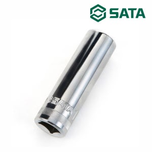 사타 SATA 1/2 12각 롱 소켓 17mm 13817 복스알 수작업공구