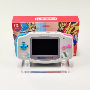 GBA 게임보이어드밴스 백라이트버전 커스텀 소드실드 커스텀 버전