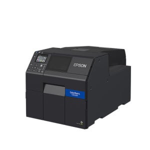 EPSON 컬러라벨 프린터 CW-C6040A GHS 화학물질 주의사항 스티커 출력기