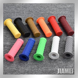 오토바이 핸들바 그립 개조용 미끄럼 방지 다양한 색깔 GTS GTV300 진분홍 미세 구멍